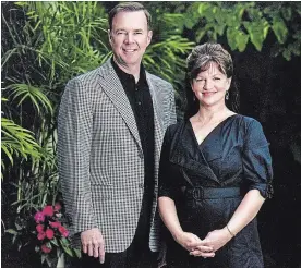  ?? PHOTO COURTESY BROCK UNIVERSITY THE CANADIAN PRESS ?? Joe and Anita Robertson were prominent philanthro­pists from Niagara-on-the-Lake. The couple donated to the arts, universiti­es and charities in Niagara Region.