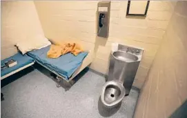  ??  ?? HERMOSA BEACH’S pay-to-stay jail, at $251 a night, ranks as one of the priciest. At least 26 small city jails in L.A. and Orange counties rent out their cells.