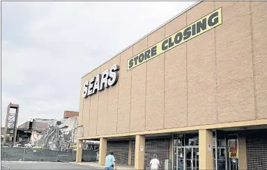  ?? CHARLIE RIEDEL — THE ASSOCIATED PRESS ARCHIVES ?? Sears filed for Chapter 11 bankruptcy protection Monday, buckling under its massive debt load and staggering losses.