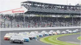  ?? DARRON CUMMINGS/ASSOCIATED PRESS FILE ?? IndyCar will open on Saturday with its second event of the season, then NASCAR’s second-tier Xfinity Series will make its debut after. The Cup Series races Sunday.