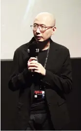  ??  ?? Director Zhou Zhou at the 14th FIRST Internatio­nal Film Festival in Xining,
Qinghai Province, last year.