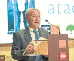  ?? F. JIMÉNEZ ?? Antonio Rodríguez Cosme, presidente de Atades.