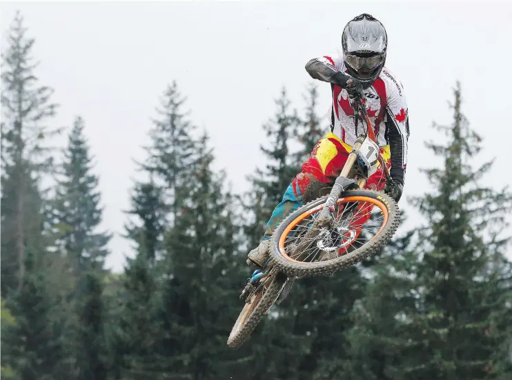  ?? — GETTY IMAGES FILES ?? ‘Change your mindset, I think that’s the main thing,’ says Canada’s Casey Brown, seen above competing in Leogang, near Salzburg, in 2012.