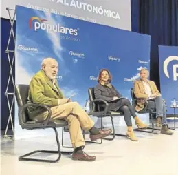  ?? PP ?? La alcaldesa de Teruel, Emma Buj en la Intermunic­ipal del PP.