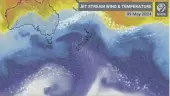  ?? ?? The polar jet stream has been a key driver of New Zealand’s weather patterns lately and that’s set to continue.