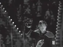 ?? Jared C. TILTON/GETTY Images ?? The Hurricanes’ Teuvo Teravainen said after boosting his season total from seven to 10 goals, “I feel like I can always play better.”