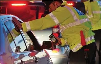  ??  ?? Law: In October an automatic three-month ban for a first drink-drive offence came into force