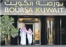  ?? EPA ?? Reforms by the Boursa Kuwait place it on MSCI’s watch-list for a potential emerging-market status upgrade later this year