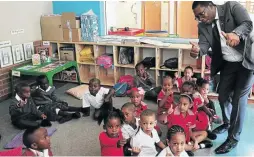  ?? / VELI NHLAPO ?? Gauteng education MEC Panyaza Lesufi opens Everest Primary School in Westbury, Johannesbu­rg.
