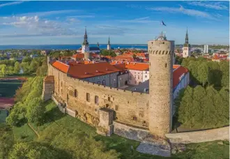  ??  ?? ABOVE: Tallinn Old Town’s cobbleston­ed streets and ancient fortified walls attract plenty of tourism
