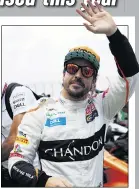  ??  ?? Alonso: Mclaren will improve