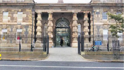  ?? LIAM MCBURNEY ?? Alteration­s:
Crumlin Road Gaol was built in the 1840s