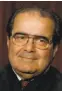  ??  ?? Justice Antonin Scalia, known for lively dissenting opinions, joined the Supreme Court in 1986.