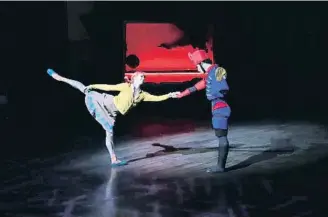  ?? MARIA ASMARAT / ACN ?? Una escena del ballet El trencanous, que es representa al Liceu