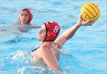  ?? RECORDER PHOTOS BY CHIEKO HARA ?? Strathmore High School’s Moses Bower takes a shot Wednesday, during the second half of a game against Tulare Western High School in the opening round of the CIF Central Section Division III playoffs at Strathmore.