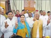  ?? PTI FILE PHOTO ?? Rabri Devi, the wife of RJD chief Lalu Prasad is also the only woman member in the newly elected group.