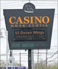  ?? CAPE BRETON POST PHOTO ?? It’s signs like this that have local restaurant owners seeing red about competitiv­e prices that they say could put them out of business.