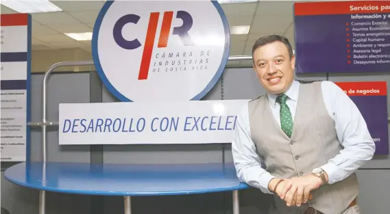  ??  ?? “Todavía hay mucho que hacer a nivel país para que se pueda aprovechar el mercado chino”, destacó Francisco Gamboa, director ejecutivo de la Cámara de Industrias. Esteban Monge/La República