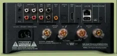  ??  ?? Two pairs of stereo analogue inputs feature on the connection list