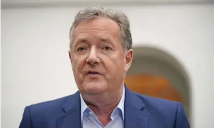  ?? ?? Piers Morgan says the change will allow for longer interviews with bigger guests. Photograph: Yui Mok/PA