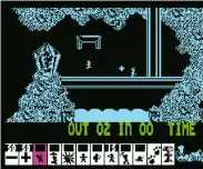  ??  ?? » [ZX Spectrum] It may be monochroma­tic but it’s still obviously Lemmings.