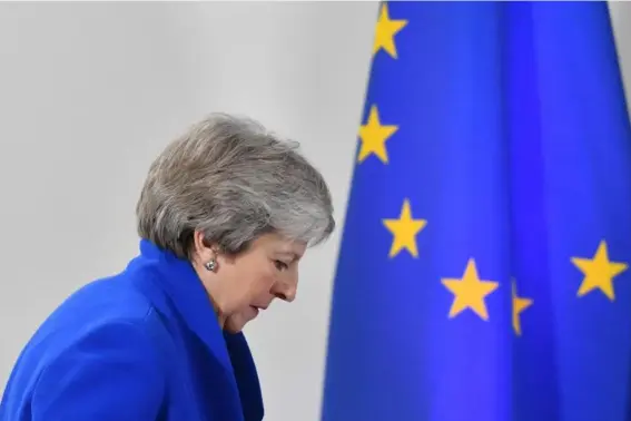  ??  ?? Theresa May is due to hold talks with the European Commission president (AFP)