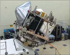  ??  ?? La sonde Osiris-Rex doit être lancée ce jeudi vers l’astéroïde Bennu.