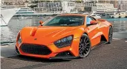  ??  ?? The super-aggressive Zenvo ST1 will either scare them or leave them for dead. Literally, actually.