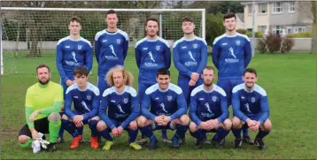  ??  ?? Ashford Rovers, who bowed out of the Leinster Senior Cup at the hands of Hanover Harps of Carlow.