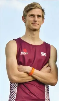  ??  ?? LINING UP: Toowoomba cross-country runner Ben Drew competes in Wollongong this weekend. PHOTO: NEV MADSEN