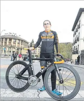  ?? FOTO: LUIS MARI UNCITI ?? Ana Usabiaga ha sido selecciona­da para acudir al Mundial de Apeldoorn