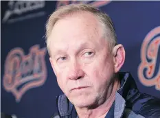  ?? MICHAEL BELL ?? Regina Pats head coach and GM John Paddock has dealt away draft choices building his lineup for the Memorial Cup.