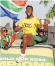  ?? | BackpagePi­x ?? SIYA Kolisi could’ve easily just gone about his way as the captain, taking the Springboks to win after win, but the rugby on the field wasn’t the be-all and end-all for him.