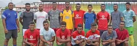  ?? Photo: Shratika Singh ?? Labasa football team during training at Subrail Park in Labasa on October 4, 2017.