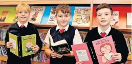  ?? ?? Great reads Cairns youngsters with some of their favourite books