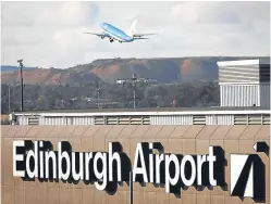  ?? Picture: PA. ?? Edinburgh Airport welcomed the most travellers last year.