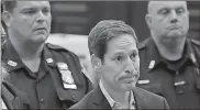  ?? / Reuters-Lucas Jackson, Reuters Pool ?? Thomas Frieden (center) is seen during his arraignmen­t Friday in Brooklyn criminal court.