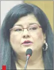  ??  ?? Dra. Carolina Llanes, intervento­ra de la Municipali­dad de Ciudad del Este, ratifica que detectó irregulari­dades.