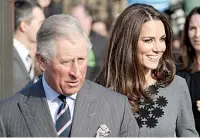  ?? ?? ▮ Kate Middleton, princesa de Gales, se había sometido a una operación abdominal y el propio rey Carlos III también deberá pasar por quirófano.