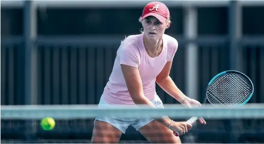  ?? STUFF ?? Kiwi doubles specialist Erin Routliffe is based in Canada as world tennis grinds to a halt.