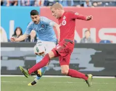  ?? /GETTY IMAGES ?? David Villa y el New York City quieren seguir invictos en temporada regular contra el Toronto FC.