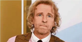  ??  ?? Gab 2011 „Wetten, dass ..?“an Markus Lanz ab: Thomas Gottschalk