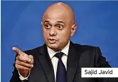  ?? ?? Sajid Javid