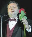  ?? ARCHIVFOTO: RALF LIENERT ?? Der britische Sänger Paul Potts bringt sein neues Album „On Stage“mit nach Ravensburg.