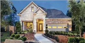  ??  ?? Chesmar’s 2017 Benefit home, the Poplar, recently sold in the new community of Elyson in west Houston.