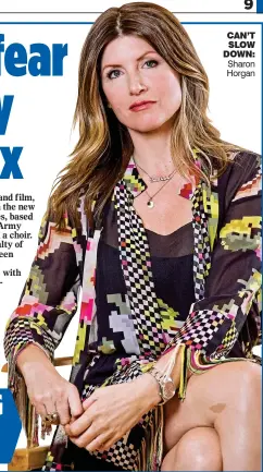  ??  ?? CAN’T SLOW DOWN:
Sharon Horgan