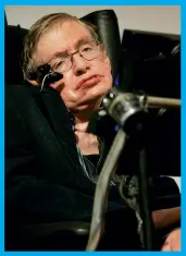  ??  ?? Left: Stephen Hawking studied many aspects of black holes, including how they ‘leak’ out into space