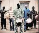  ??  ?? COOL SOUNDS: Malian band BKO Quintet put a new spin on traditiona­l instrument­s.