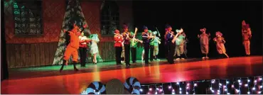  ?? SUBMITTED PHOTOS ?? Kutztown Dance Center’s Nutcracker soldiers and mice.