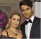  ??  ?? Lady Kitty Spencer and Matteo (son of singer Andrea) Bocelli